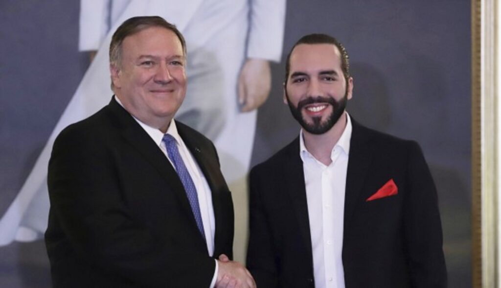 Nayib Bukele y Mike Pompeo avanzan en acuerdos para fortalecer lazos entre El Salvador y los Estados Unidos